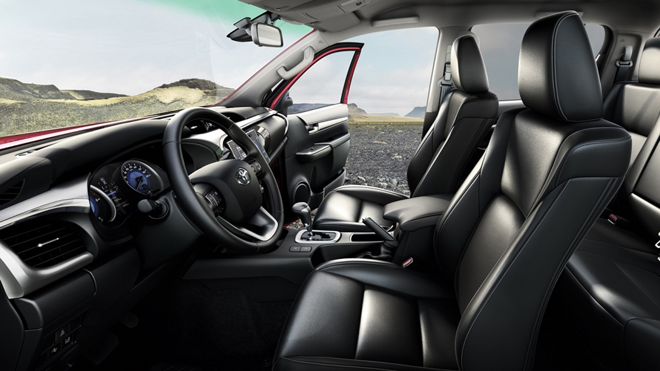 Toyota Hilux 2016 Interior For 1140X600