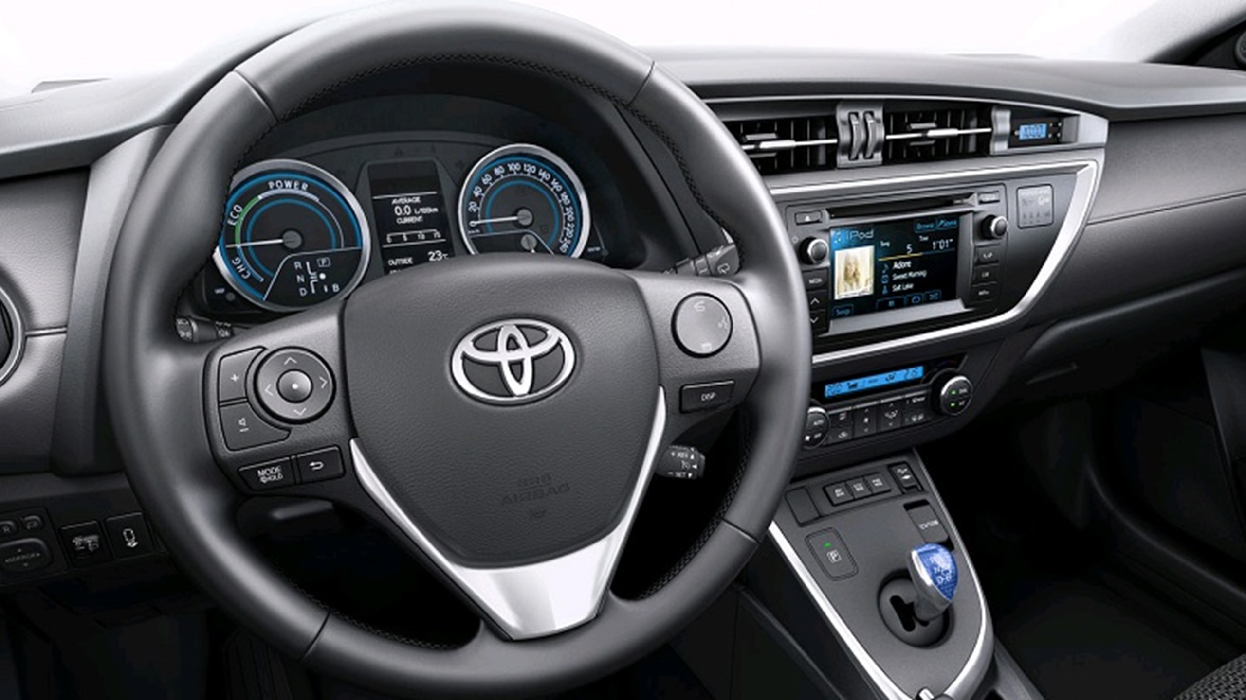 Toyota Auris 2012 Interioer Instrument Hybrid 848X430